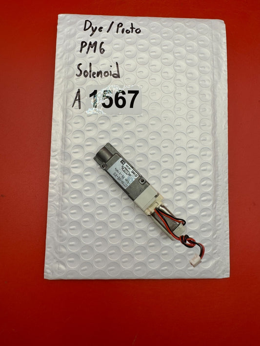 Proto/Dye PMG Solenoid - used paintball solenoid - silver