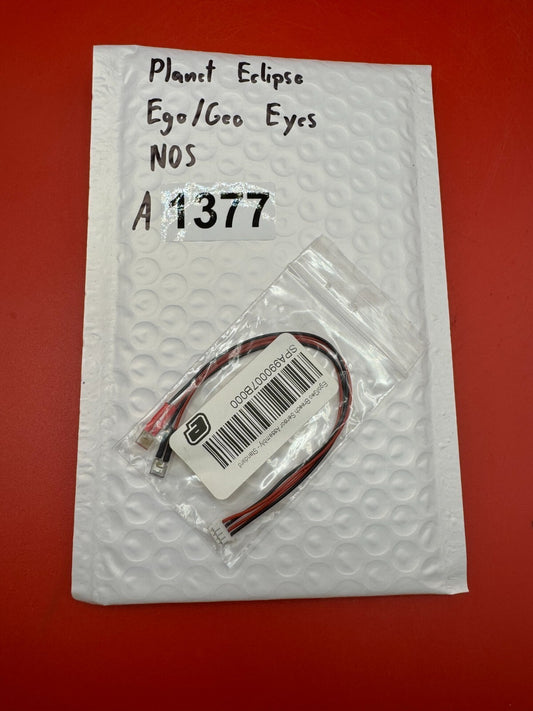 Planet Eclipse Ego/Geo Eyes NOS - used paintball eye sensor assembly - black/red