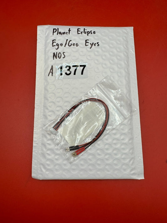 Planet Eclipse Ego/Geo Eyes NOS - used paintball eye sensor assembly - black/red