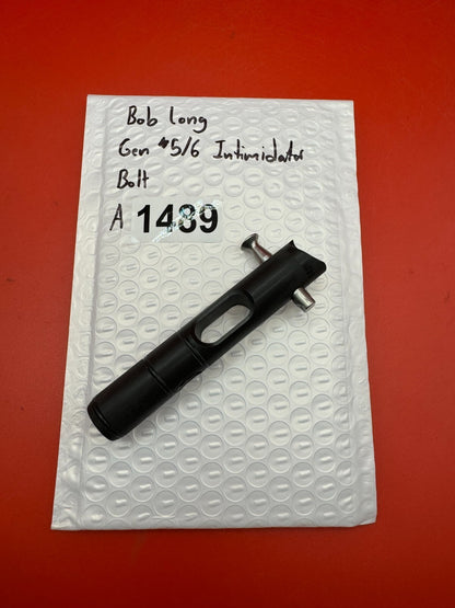 Bob Long Gen 5/6 Intimidator Bolt - used paintball bolt - black