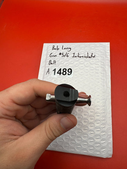 Bob Long Gen 5/6 Intimidator Bolt - used paintball bolt - black