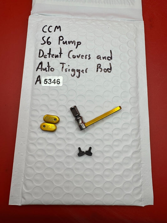 CCM S6 Pump Detent Covers & Auto Trigger Rod