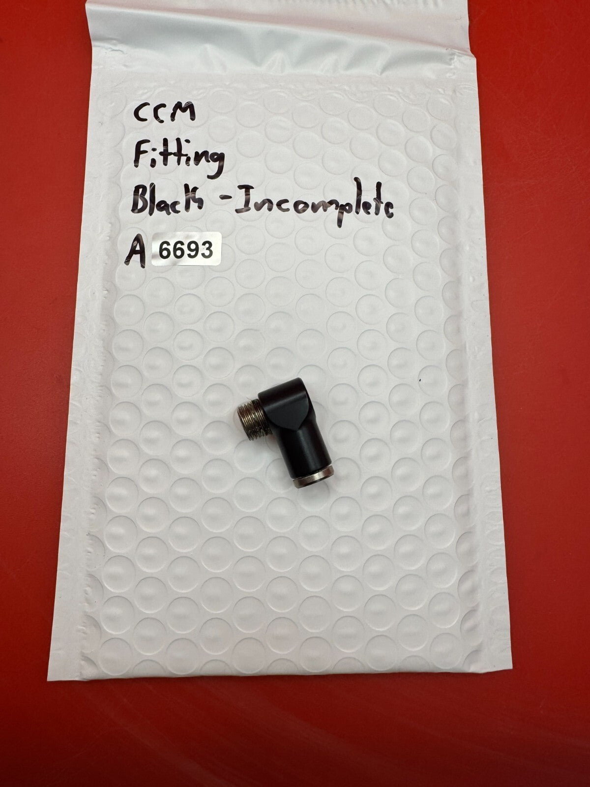 CCM Fitting Black - Incomplete