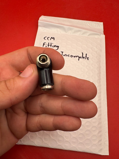 CCM Fitting Black - Incomplete