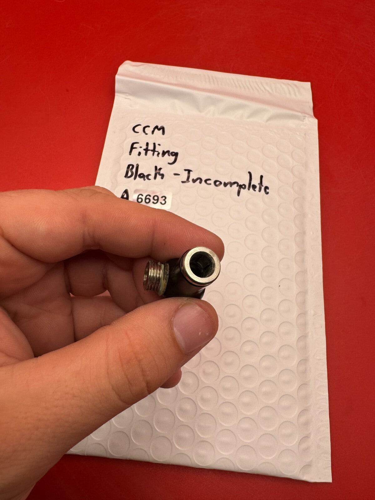 CCM Fitting Black - Incomplete