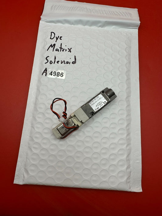 Dye Matrix Solenoid