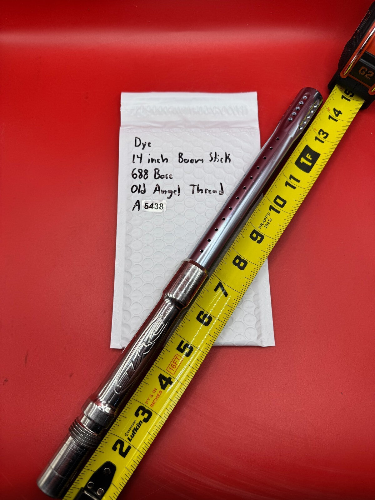 Dye  14 inch Boom Stick 688 Bore Old Angel Thread
