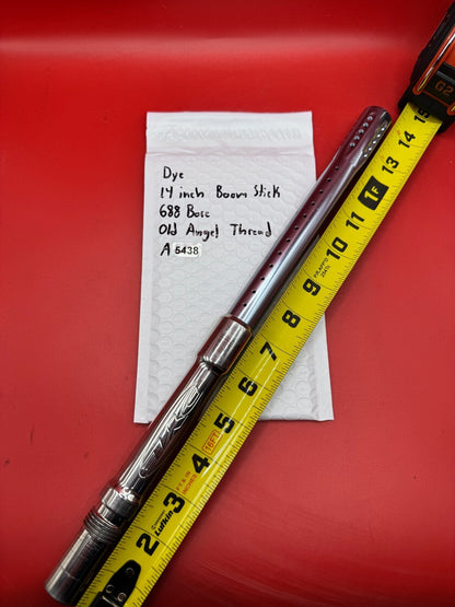 Dye  14 inch Boom Stick 688 Bore Old Angel Thread