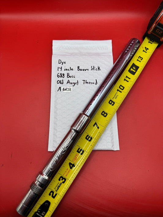 Dye  14 inch Boom Stick 688 Bore Old Angel Thread