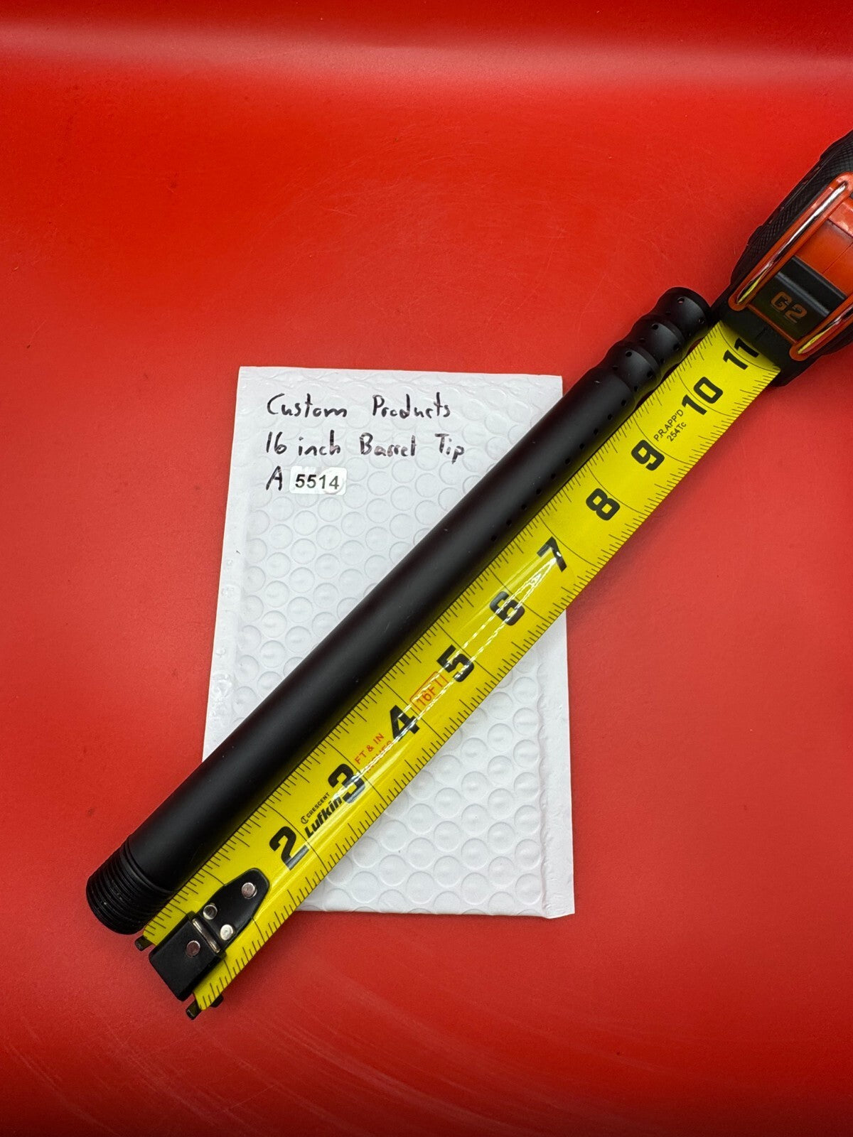 Custom Products 16 inch Paintball Barrel Tip
