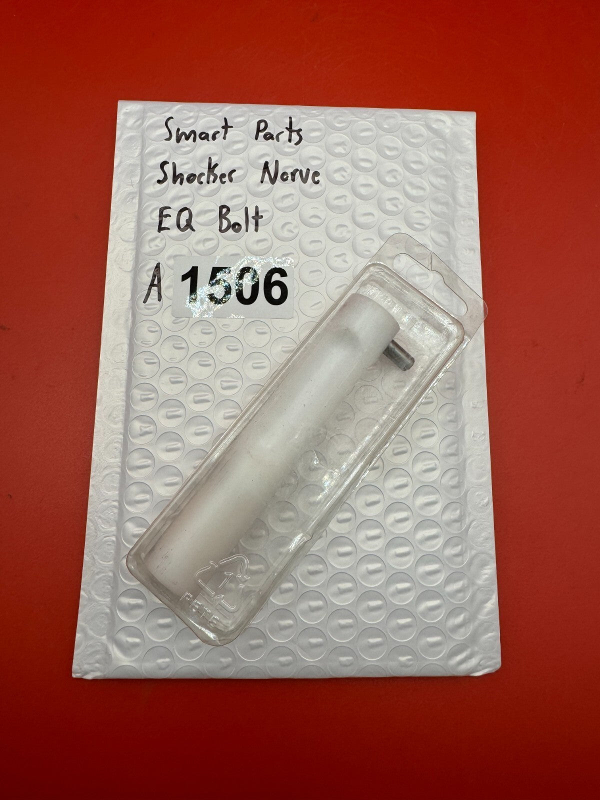 Smart Parts Shocker Nerve EQ Bolt - used paintball bolt - white