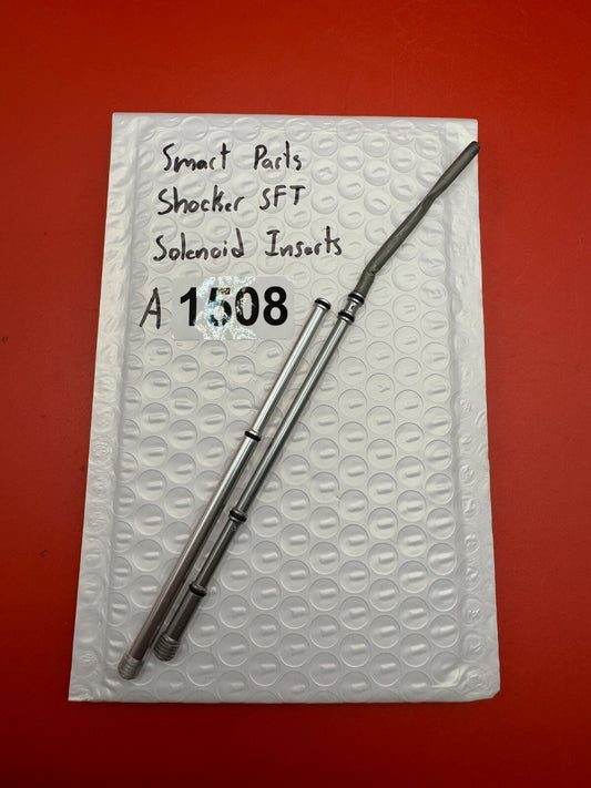 Smart Parts Shocker SFT Solenoid Inserts - used paintball solenoid insert - silver