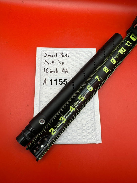 Smart Parts Freak Tip 16 inch AA - used paintball barrel tip - black