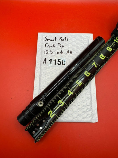 Smart Parts Freak Tip 13.5 inch AA - used paintball barrel tip - black anno