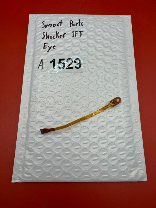 Smart Parts Shocker SFT Eye - used paintball eye (ball detent sensor / anti-chop eye) - amber/brown