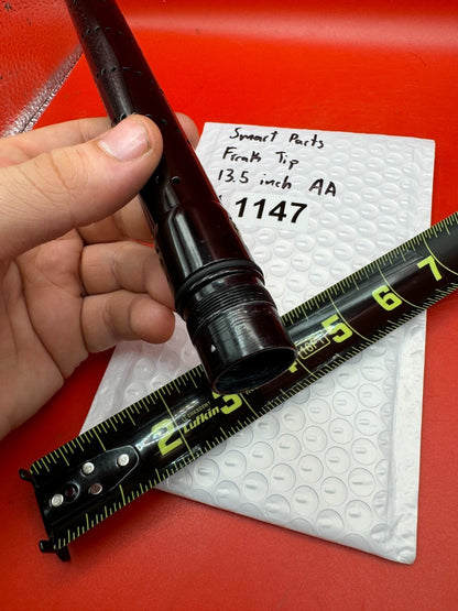 Smart Parts Freak Tip 13.5 inch AA - used paintball barrel tip - black anno