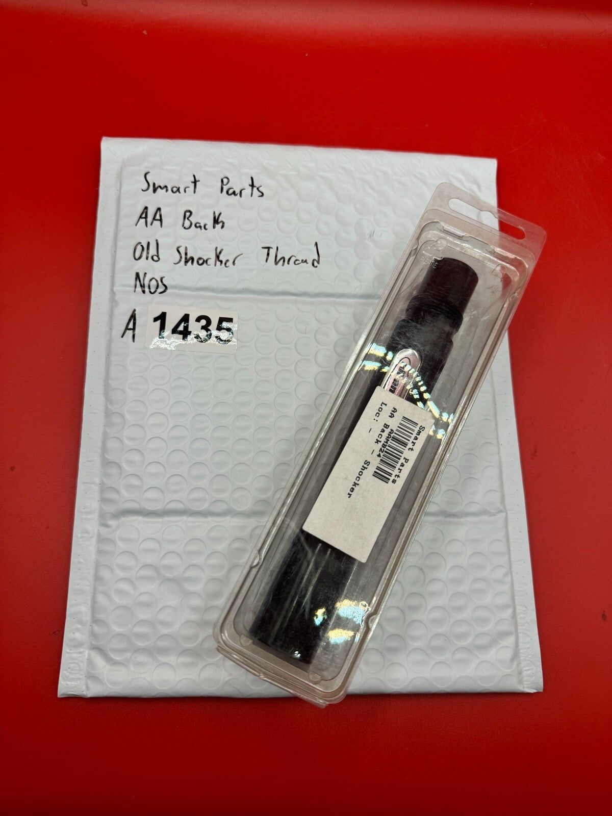 Smart Parts AA Back Old Shocker Thread NOS - used paintball barrel back - black