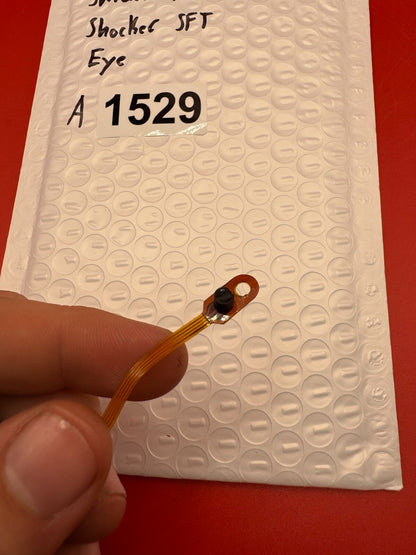 Smart Parts Shocker SFT Eye - used paintball eye (ball detent sensor / anti-chop eye) - amber/brown