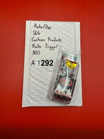 Proto/Dye SLG Custom Products Rake Trigger NOS - used paintball trigger - black