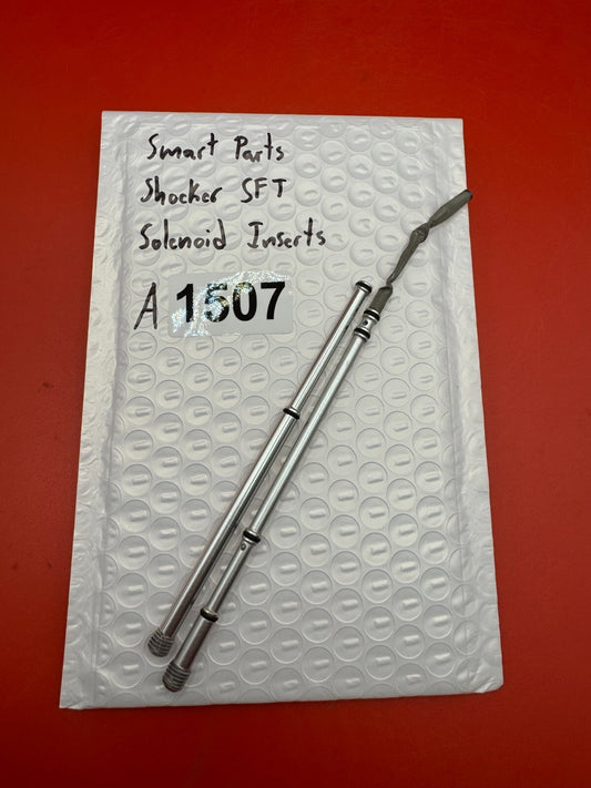 Smart Parts Shocker SFT Solenoid Inserts - used paintball solenoid insert - silver