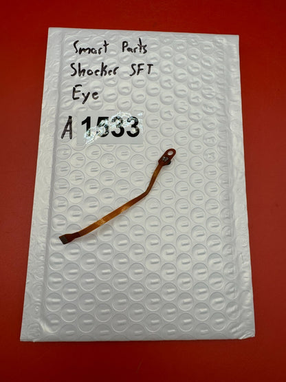 Smart Parts Shocker SFT Eye - used paintball eye (anti-chop eye / optical sensor) - amber/brown