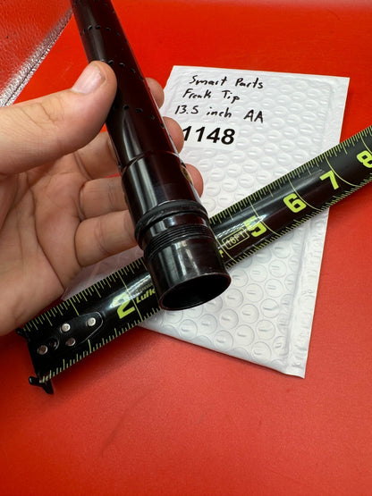 Smart Parts Freak Tip 13.5 inch AA - used paintball barrel tip - black anno
