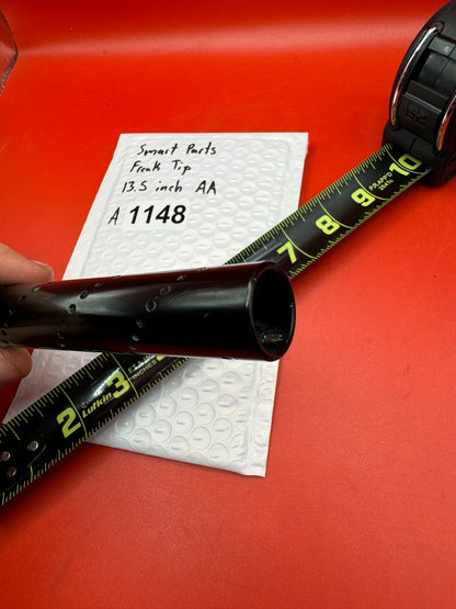 Smart Parts Freak Tip 13.5 inch AA - used paintball barrel tip - black anno