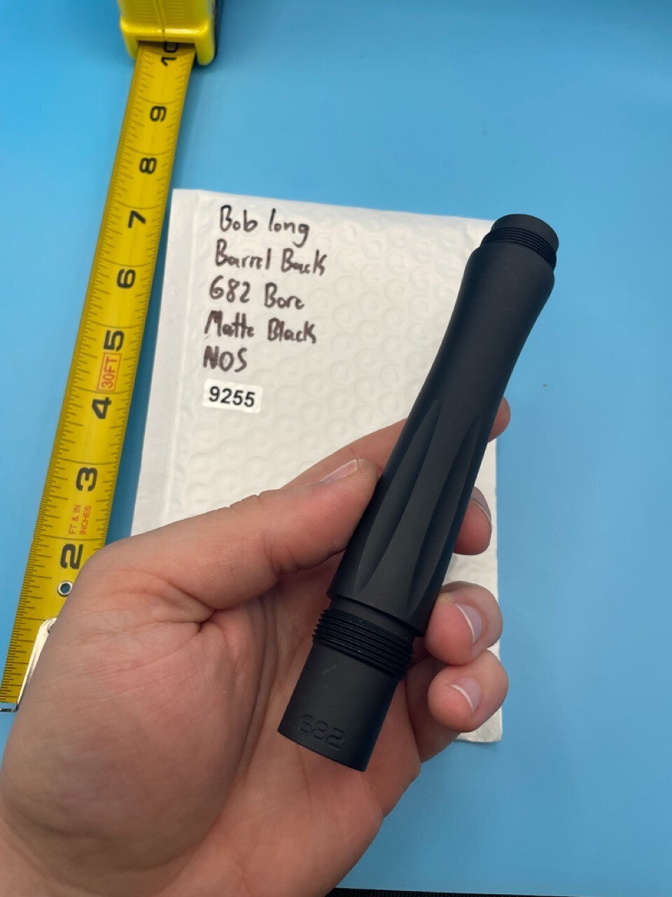 Bob Long Paintball Barrel Back 682 Bore Matte Black NOS