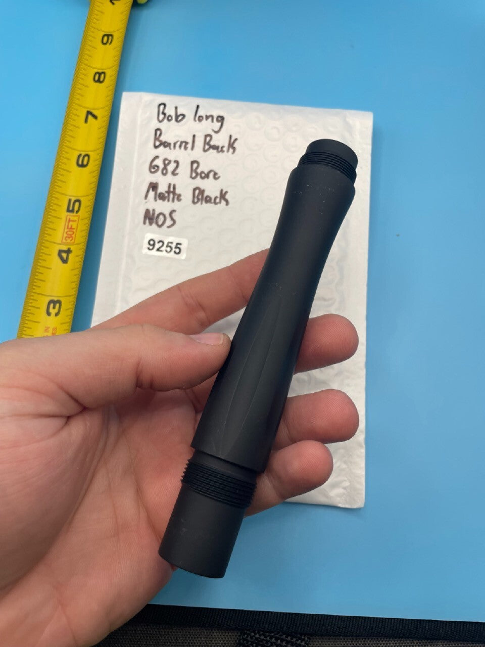 Bob Long Paintball Barrel Back 682 Bore Matte Black NOS