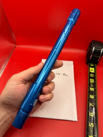 PMI Pursuit 12 inch Paintball Barrel A/C Thread - Blue 690 Bore