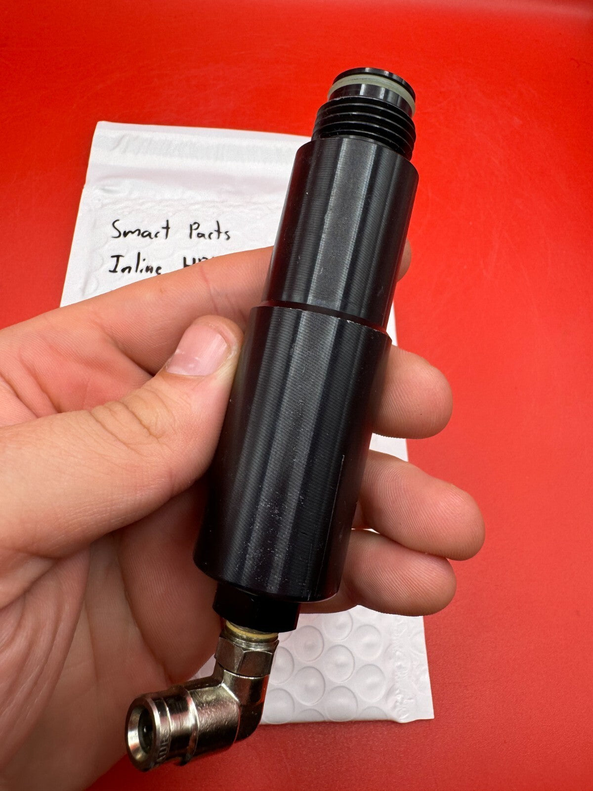 Smart Parts Inline HPR - used paintball hpr (high pressure regulator) - black