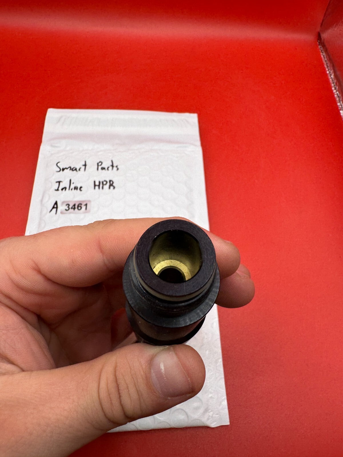 Smart Parts Inline HPR - used paintball hpr (high pressure regulator) - black