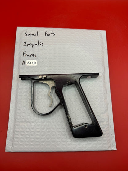Smart Parts Impulse Paintball Marker Frame - used paintball trigger frame - black