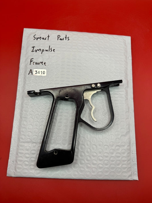 Smart Parts Impulse Paintball Marker Frame - used paintball trigger frame - black