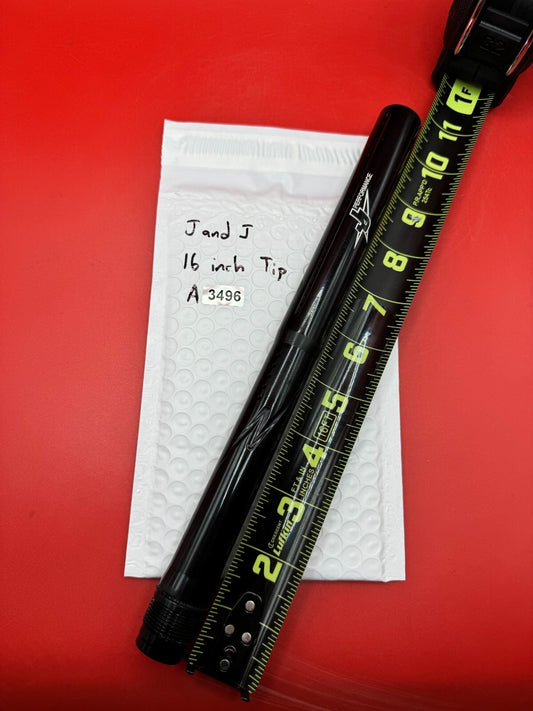 J & J 16 inch Tip Paintball Barrel