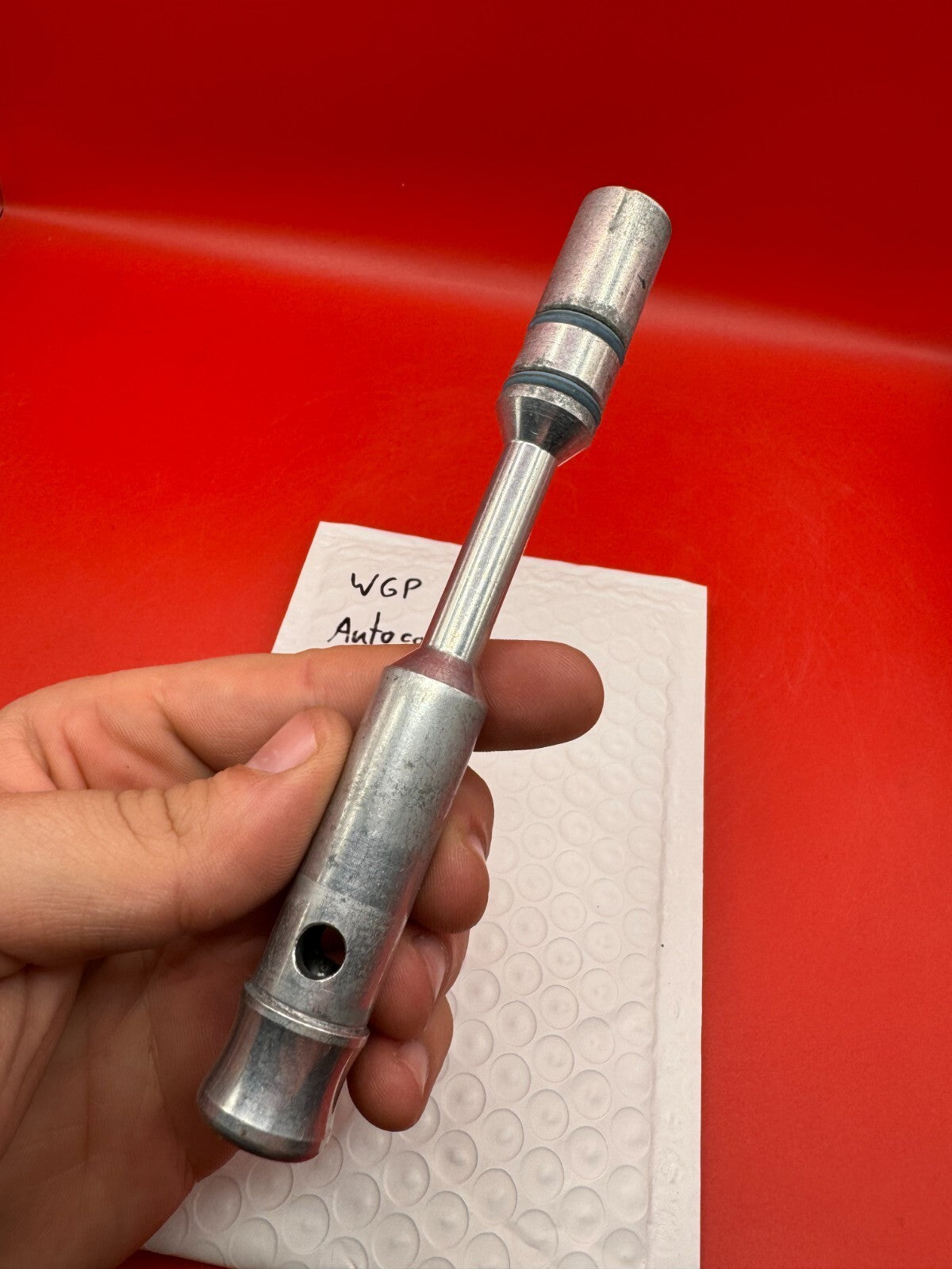 WGP Autococker Bolt - used paintball bolt - silver