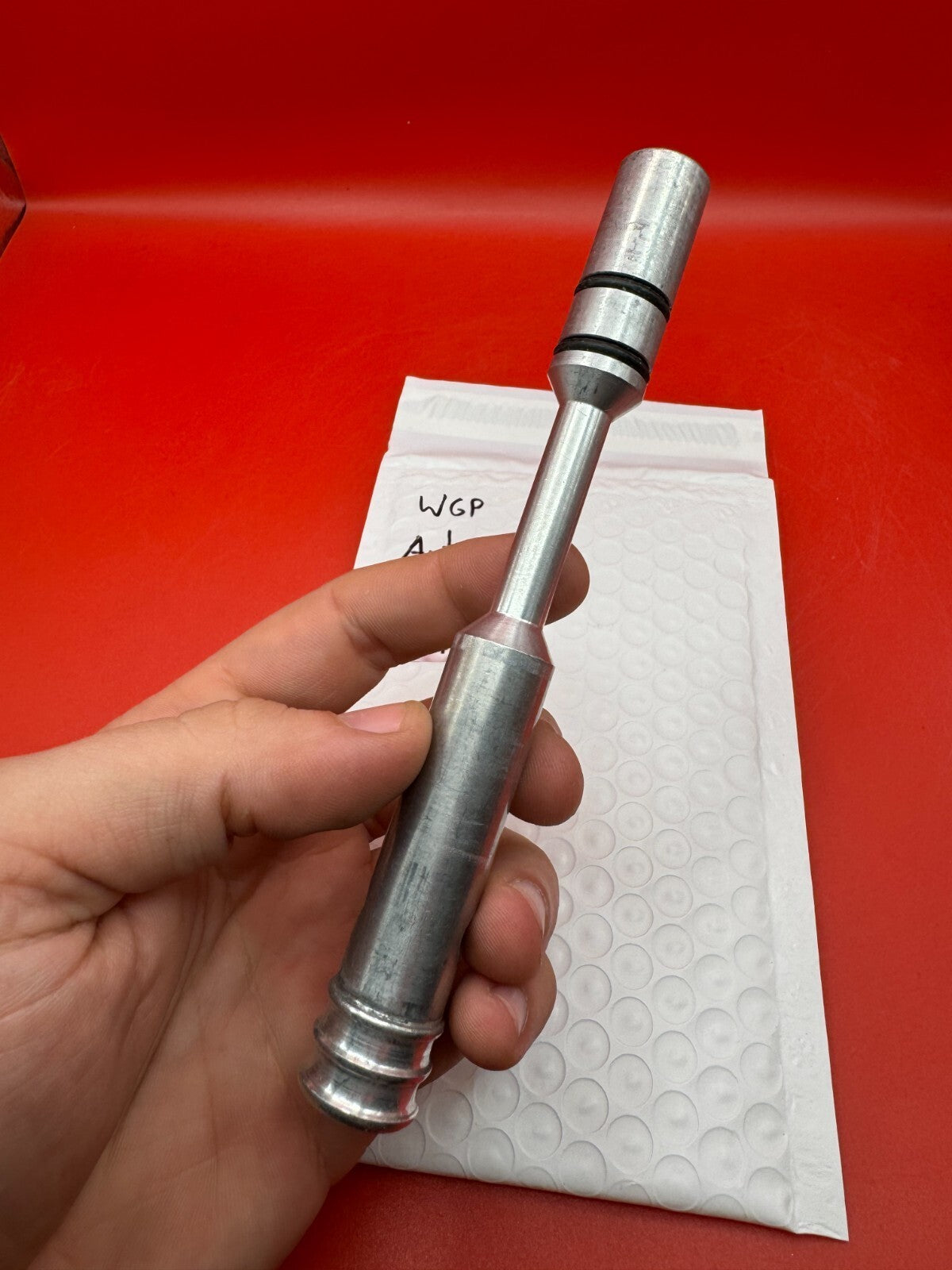 WGP Autococker Bolt - used paintball bolt - silver