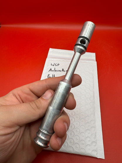 WGP Autococker Bolt - used paintball bolt - silver