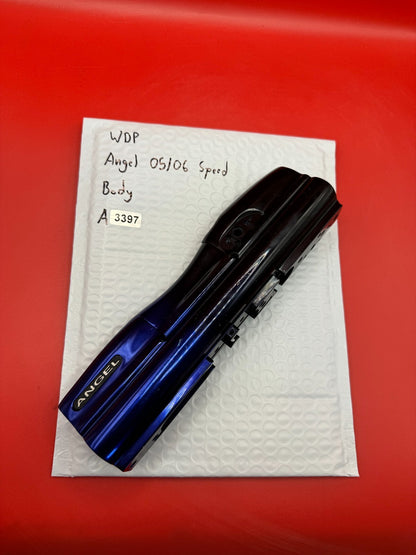 WDP Angel 05/06 Speed Body - used paintball body - blue/black fade anno