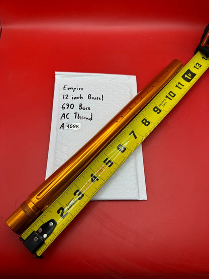 Empire 12 inch Paintball Barrel 690 Bore AC Thread