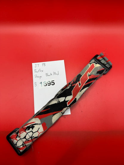 JT PB Proflex Strap Black/Red
