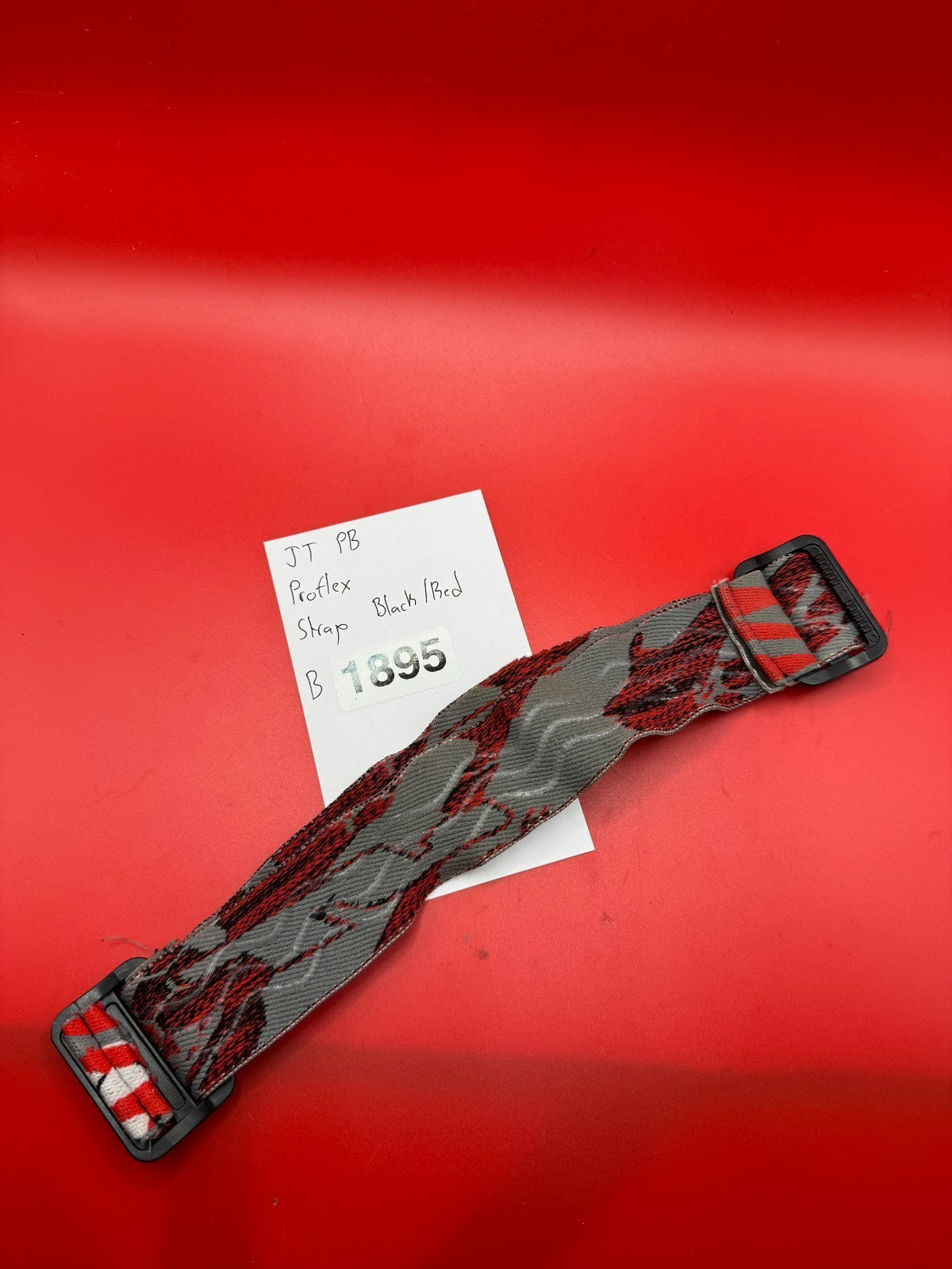 JT PB Proflex Strap Black/Red