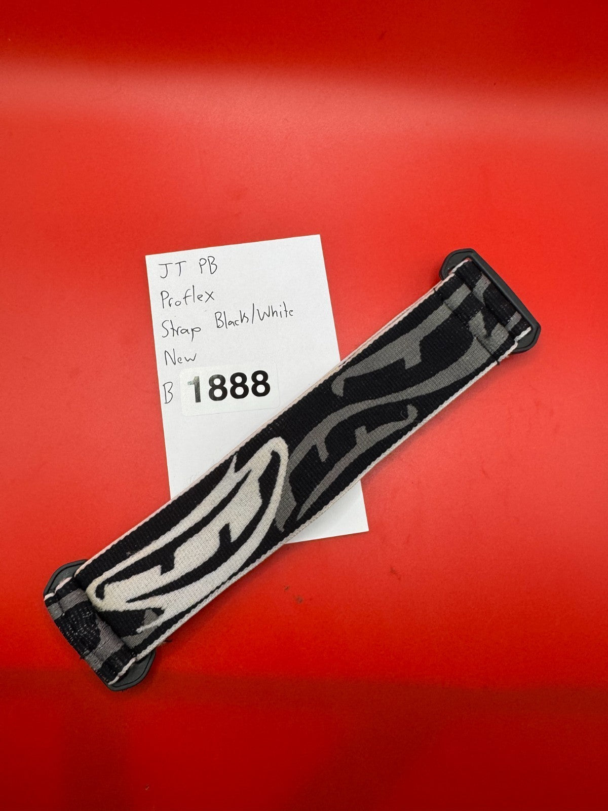 JT PB Proflex Strap Black/White New