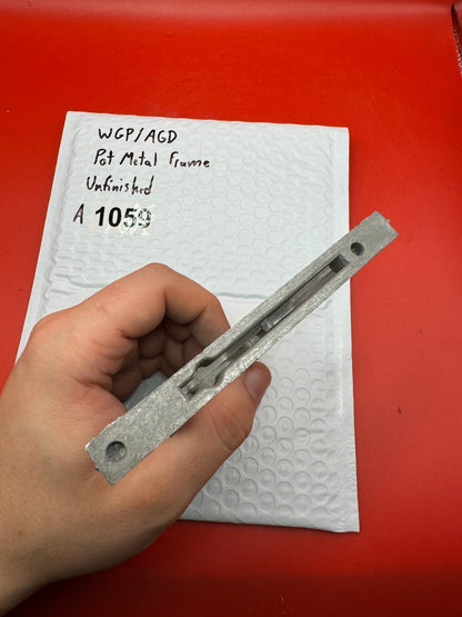 WGP/AGD Pot Metal Paintball Marker Frame Unfinished