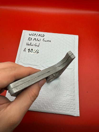 WGP/AGD Pot Metal Paintball Marker Frame Unfinished