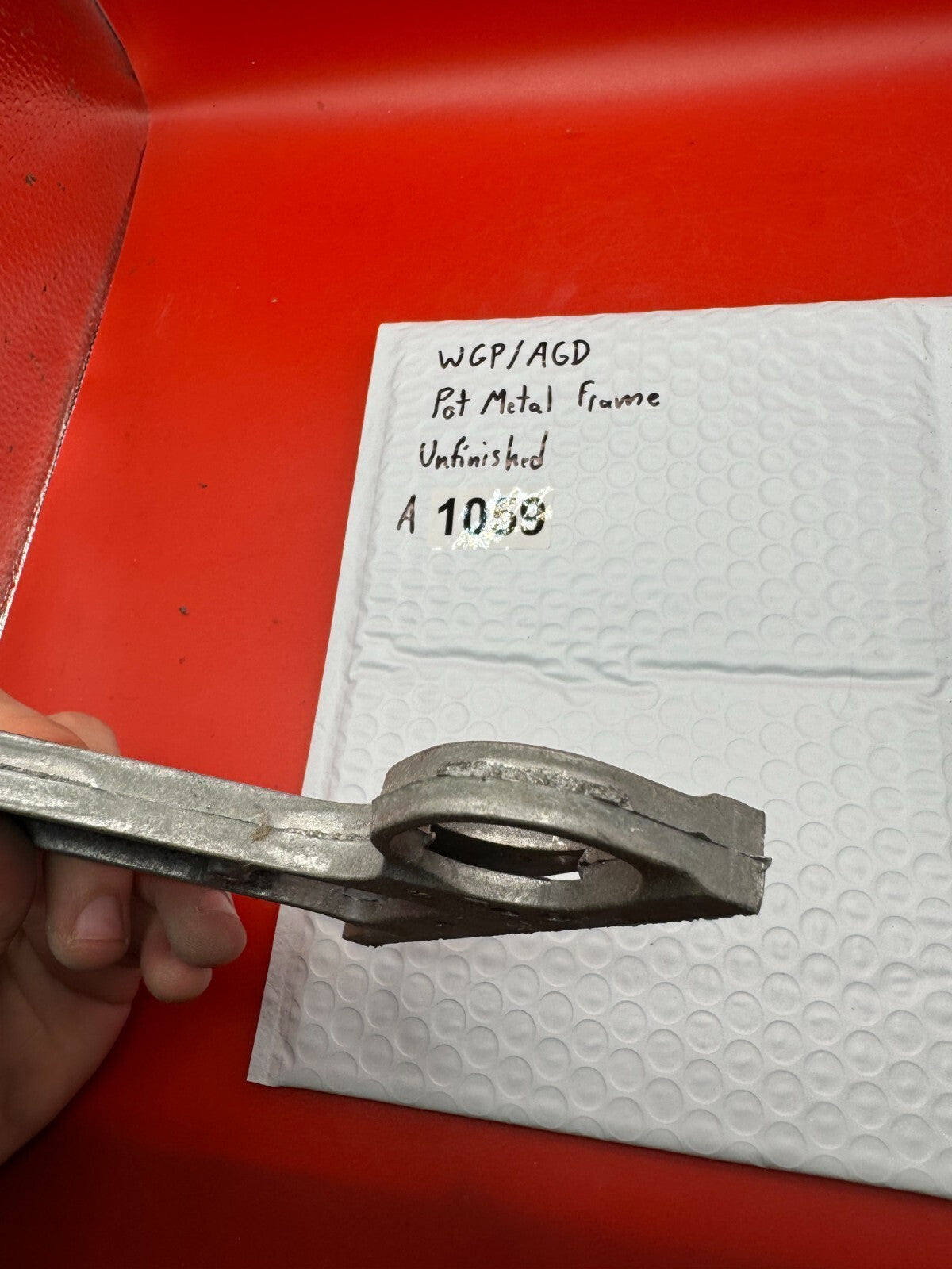 WGP/AGD Pot Metal Paintball Marker Frame Unfinished