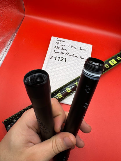 Lapco 14 inch 2 Piece Barrel 689 Bore Impulse/Ion/Luxe Thread