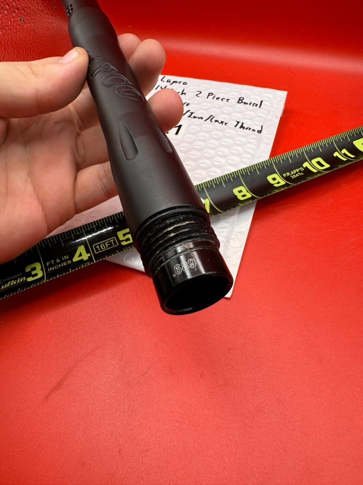 Lapco 14 inch 2 Piece Barrel 689 Bore Impulse/Ion/Luxe Thread