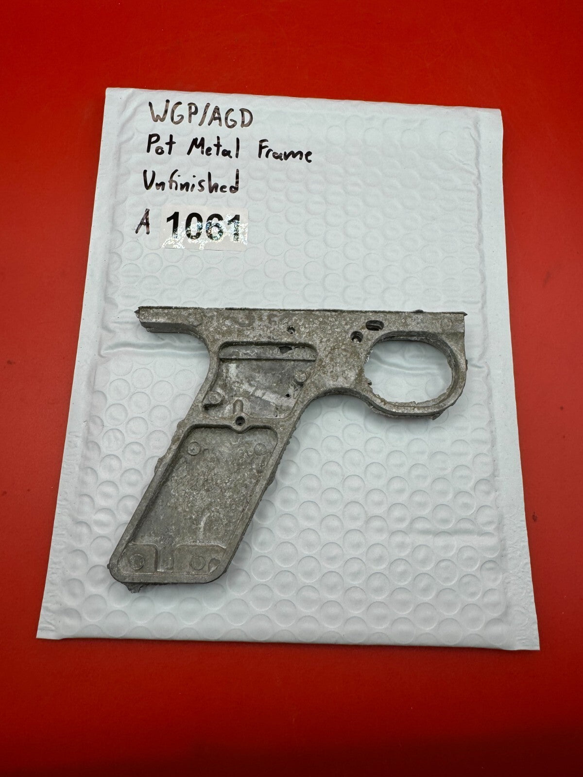 WGP/AGD Pot Metal Paintball Marker Frame Unfinished
