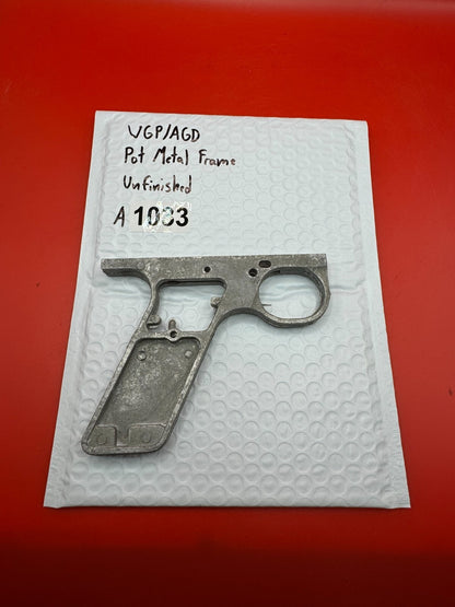 WGP/AGD Pot Metal Paintball Marker Frame Unfinished